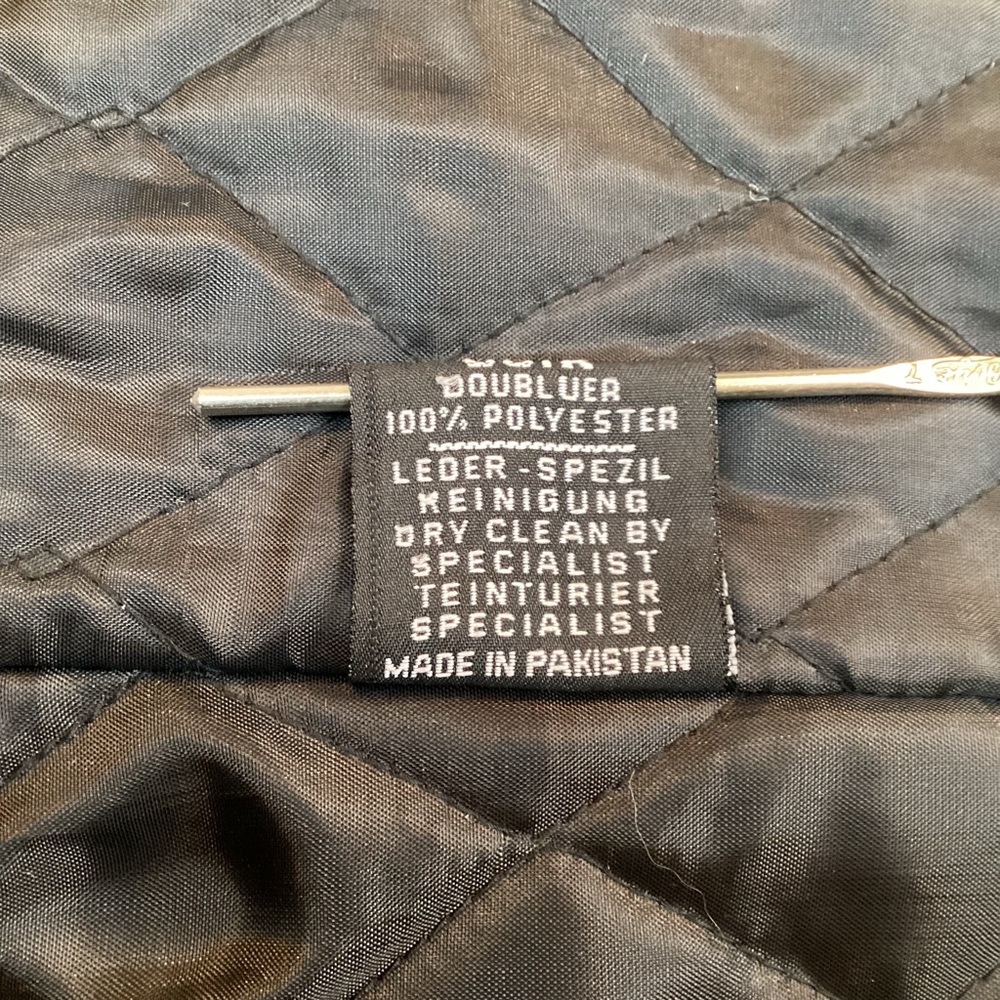 Xelement Classic Leather Motorcycle Jacket - Picture 16 of 16